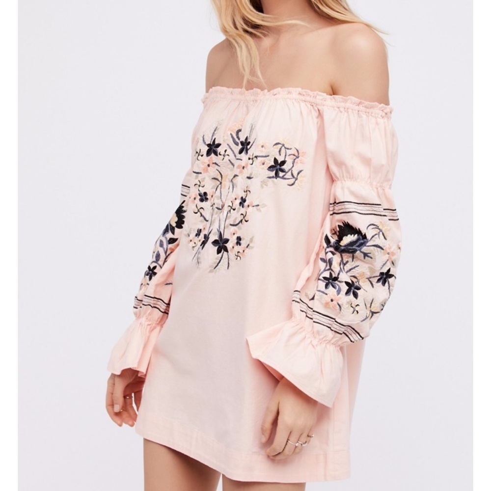 Free People Enchanted Garden Mini Dress